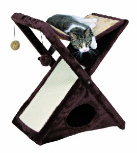 TRIXIE Pet Products Miguel Fold and Store Cat Tower
